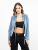 Blusa Denim Manga Larga Mujer Soviet