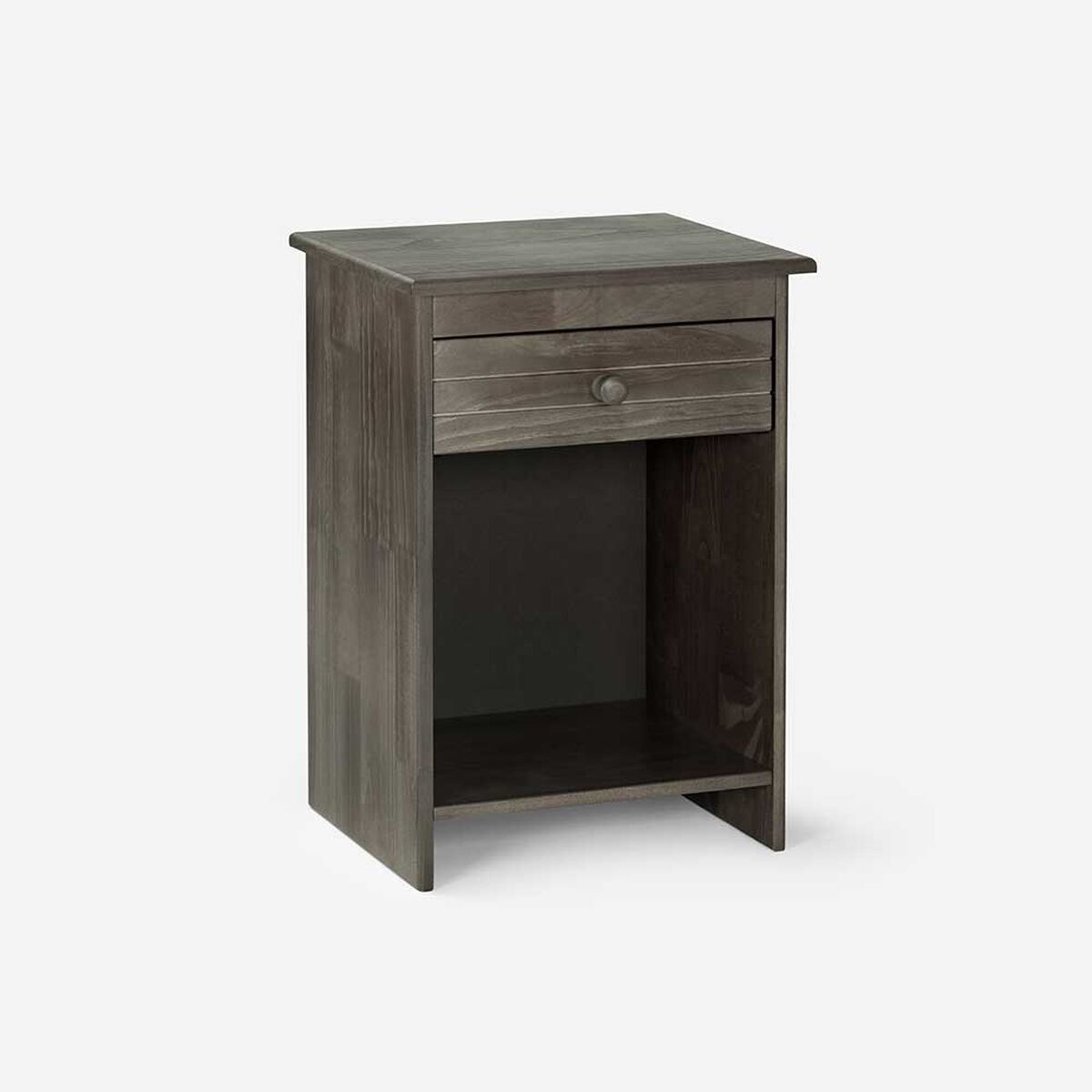 Boxet Rosen 2 Plazas Indie + Respaldo + 2 Veladores Tabor Grafito