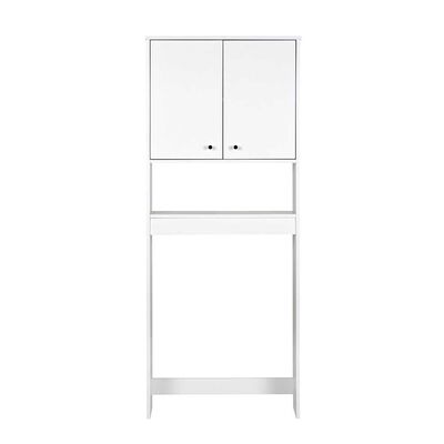 Imagen 2 del producto Combo Estante 2 Puertas + Estante Organizador de Baño 2 Puertas CIC Blanco