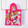 Toalla de Playa con Capucha Infantil Paw Patrol Primave Niña 60 x 120 cm