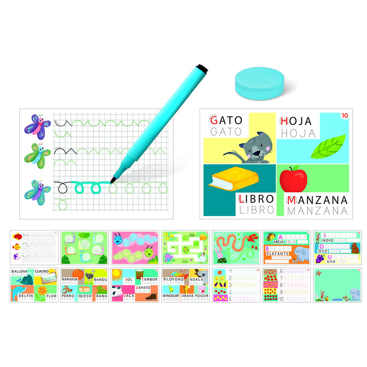 Juego de Mesa Aprendiendo A Escribir Clementoni