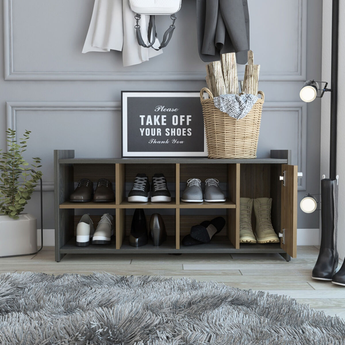 Zapatero TuHome Connect Carbon/Gales