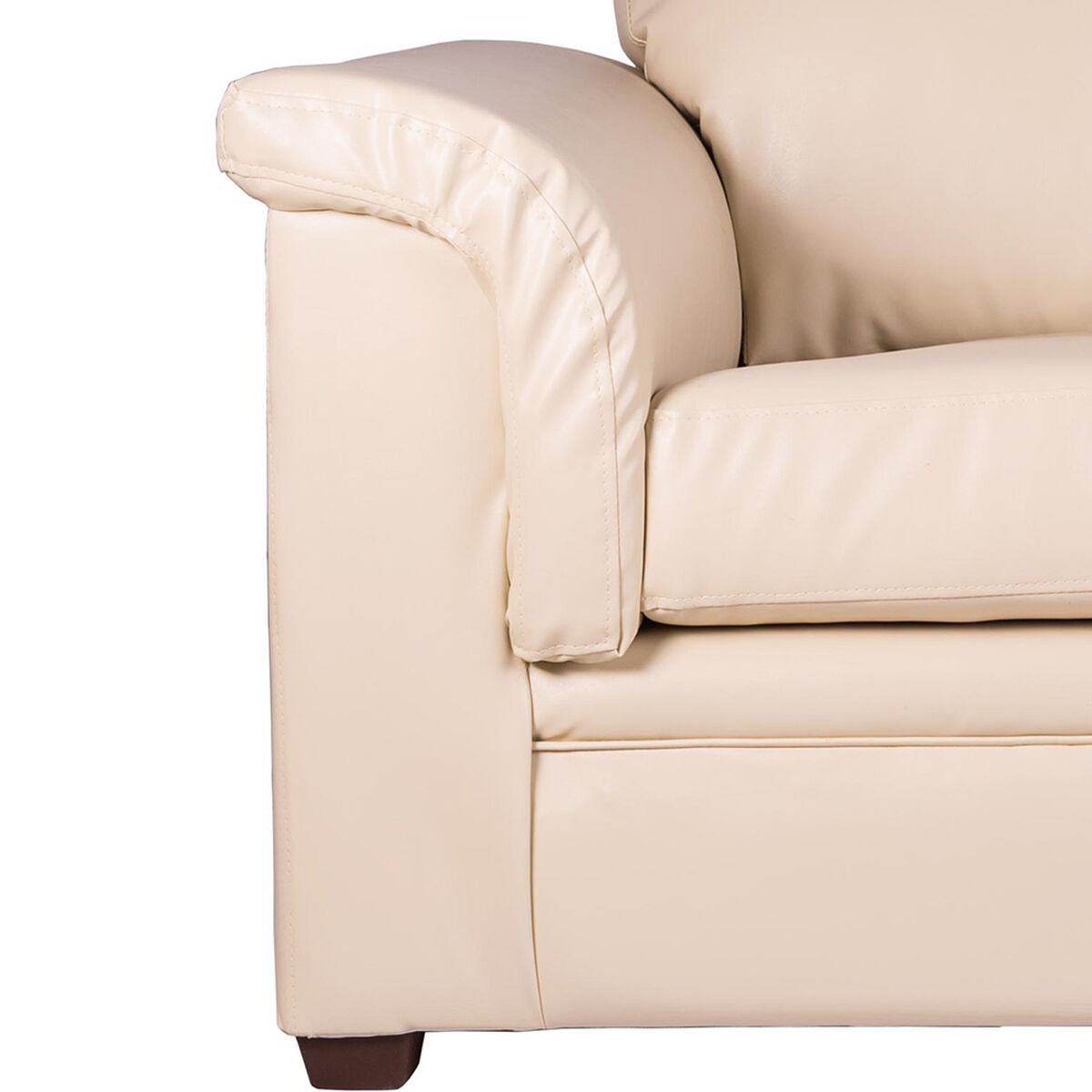 Juego de Living Latam Home Ancona 3 Cuerpos + Sofá 2 Cuerpos Beige