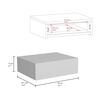 Velador TuHome Milano Flotante Blanco