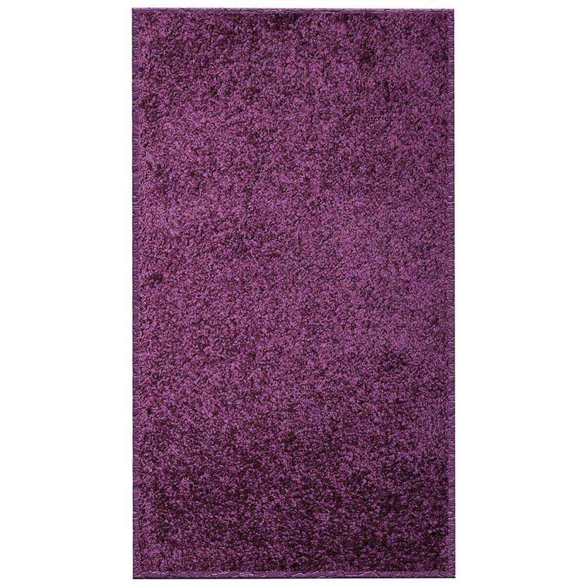 Bajada De Cama Doral Shaggy 90 x 50 cm Purpura