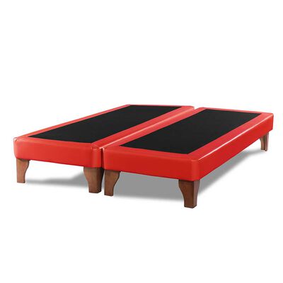Imagen 2 del producto Base Europea Dividida Latam Home 2 Plazas Zen PU Rojo