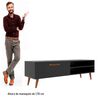 Rack TV Altavision Miami Neg Hasta 50" Negro