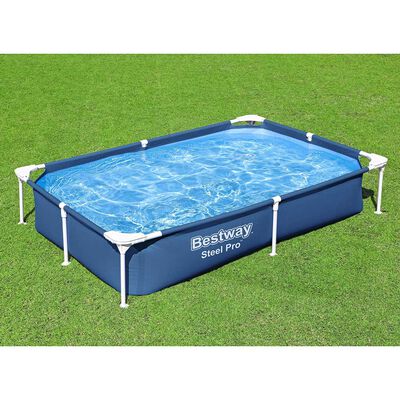 Imagen 1 del producto Piscina Estructural Bestway Steel Pro Azul 221 x 150 x 43 cm 1200 lt