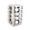Especiero Condimentos Acero Inoxidable Simplit Plata 16 Piezas