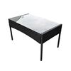 Set Terraza Di Poretti Design Biombino 4 Personas Negro