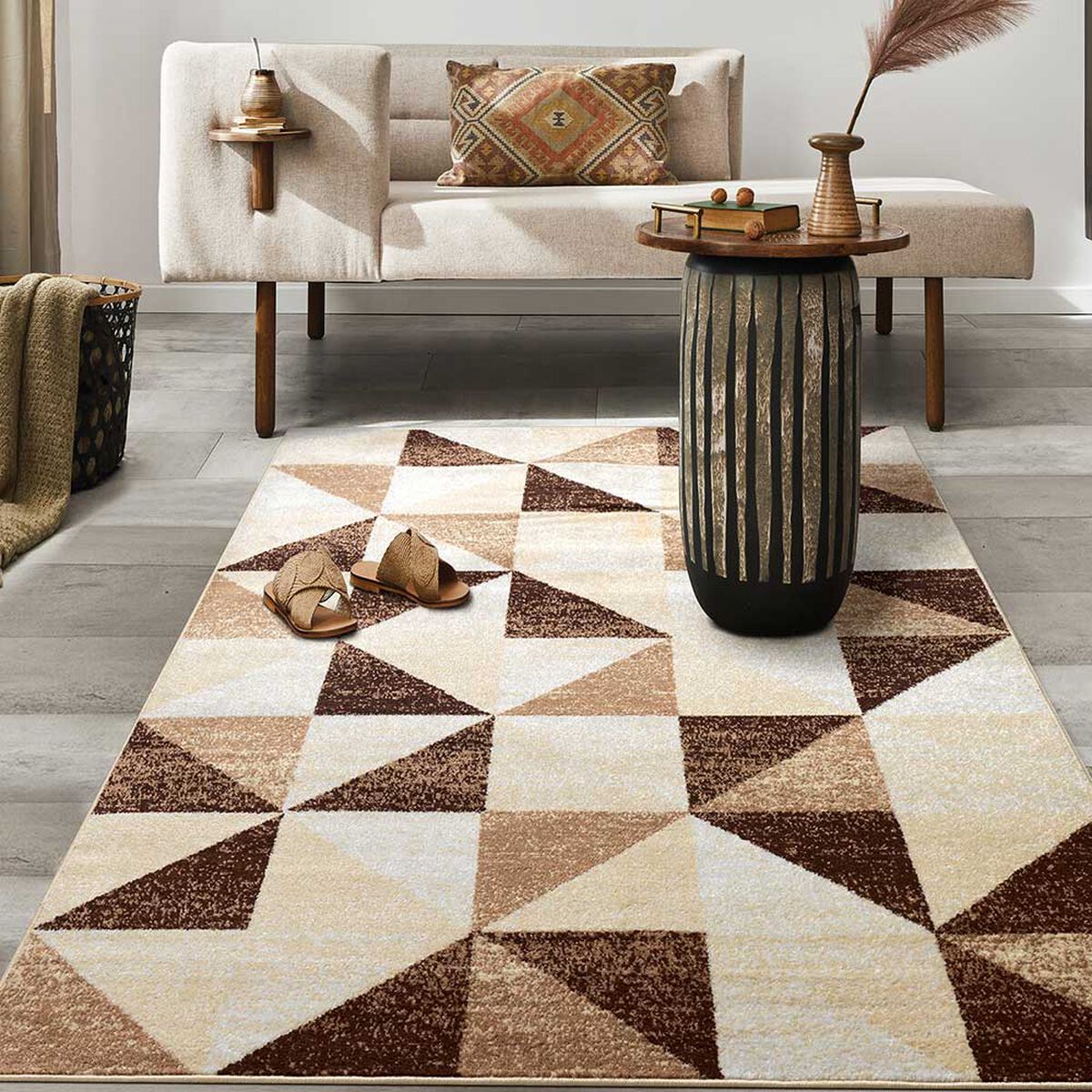 Alfombra Modalfo Siesta Beige 180 x 120 cm