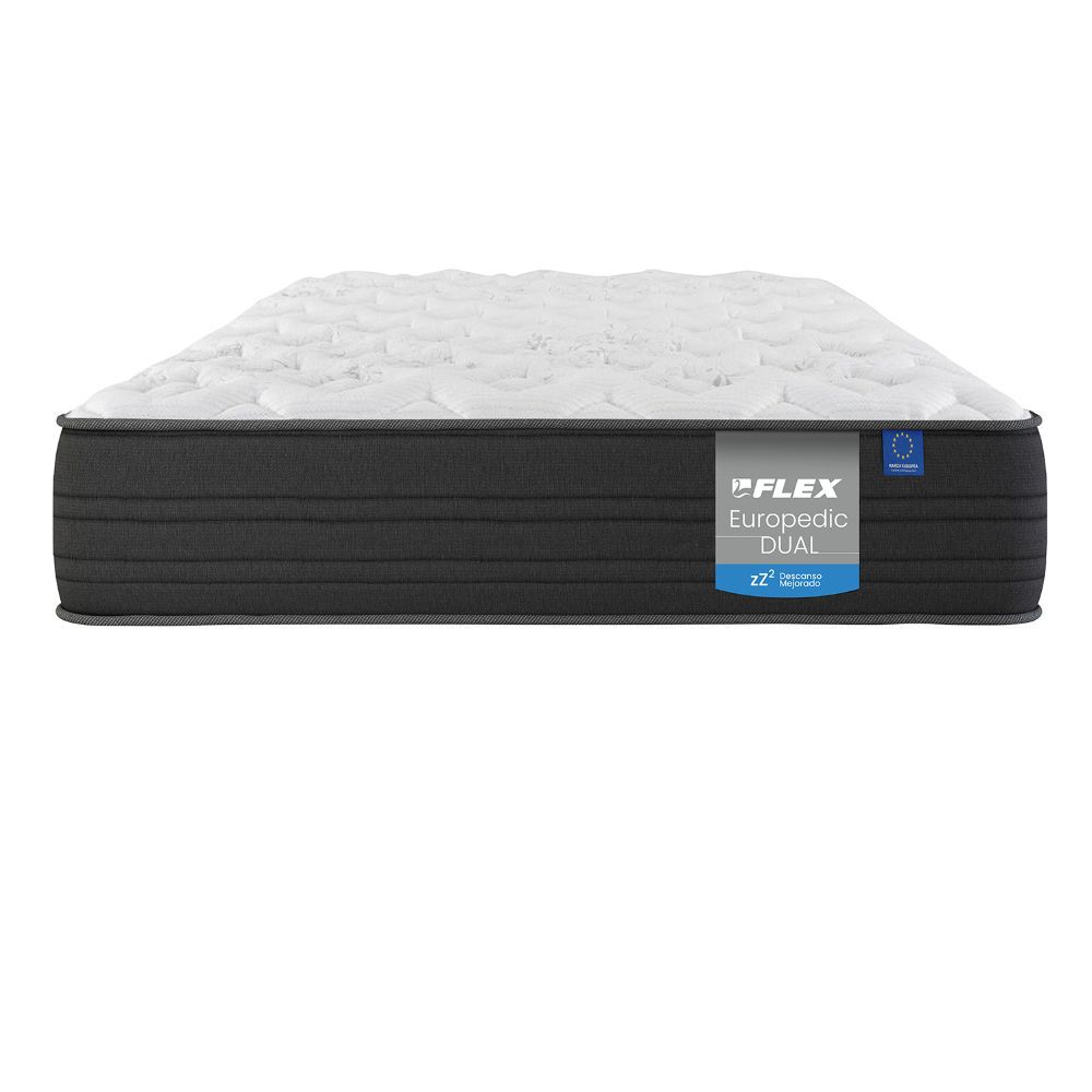 Colchón Flex 1 Plaza Europedic Dual 190 cm