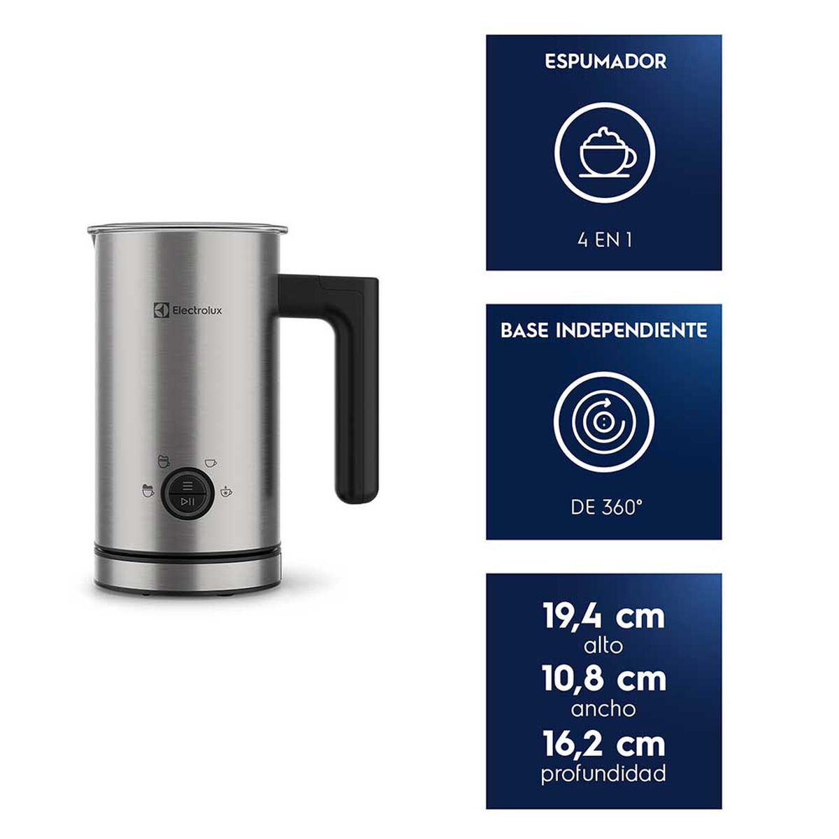 Espumador de leche Electrolux EMF10