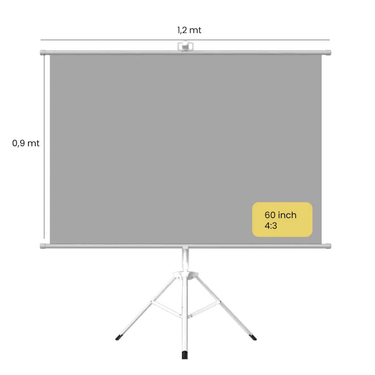 Kit Levo Proyector Infinity Smart FHD + Telón 60"