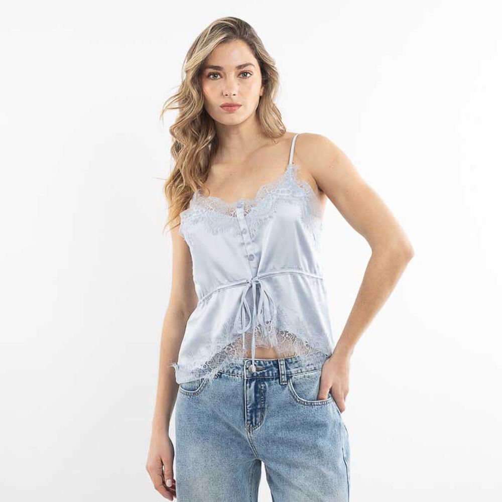 Blusa Sin Mangas Mujer Zibel