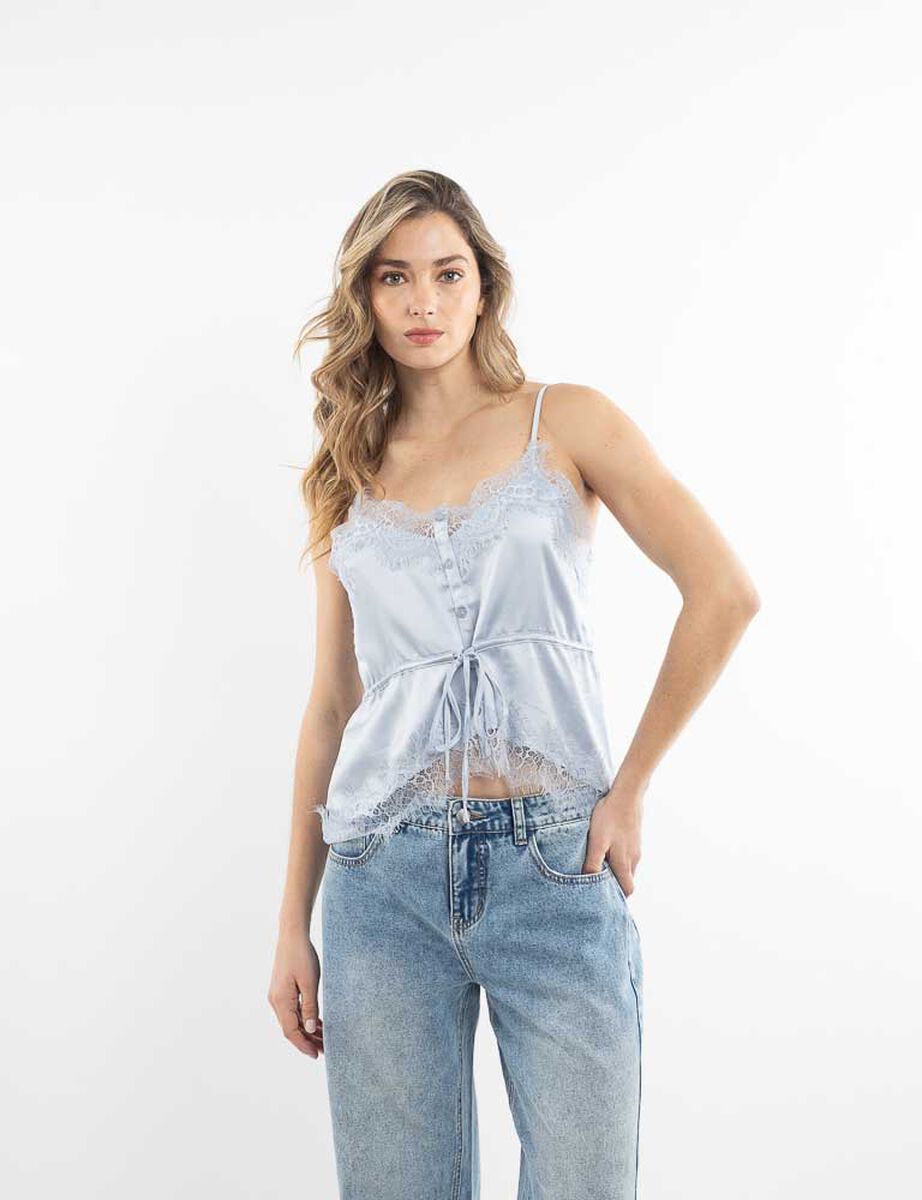 Blusa Sin Mangas Mujer Zibel