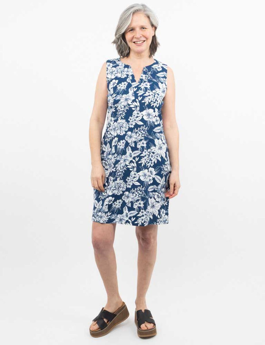 Vestido Midi Sin Mangas Mujer Portman Club