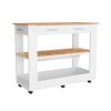 Isla de Cocina TuHome Cala 2 Cajones Blanco