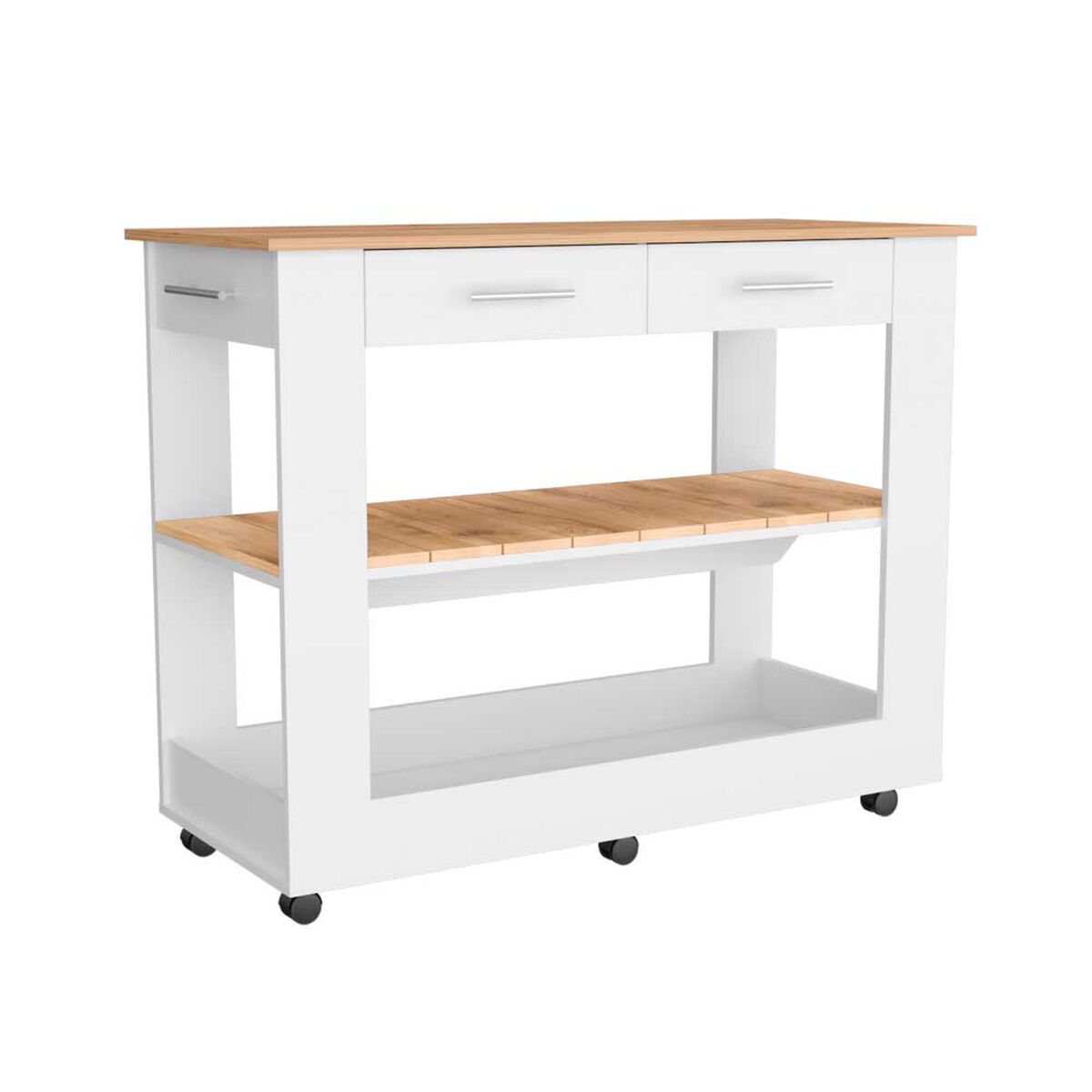 Isla de Cocina TuHome Cala 2 Cajones Blanco