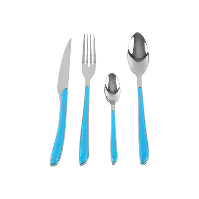 Imagen 2 del producto Juego de Cuchillería Doral Colorful 24 Piezas Azul