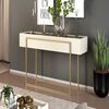 Mesa de Arrimo Vekkahome Karo Blanco