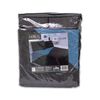 Quilt Doral 2 Plazas Negro y Azul Hotpress Bicolor