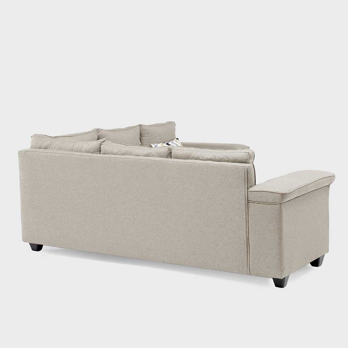 Sofá Seccional Mons Sicilia 5 Cuerpos Beige