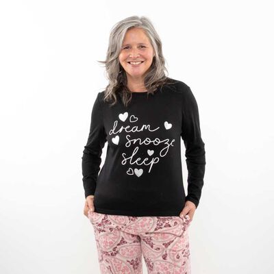 Polera de Pijama Mujer Portman Club