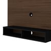 Panel TV Exit Flash Hasta 50" Almendra Negro