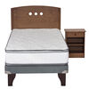 Cama Europea Innova 1,5 Plazas + Set Maderas Juvenil