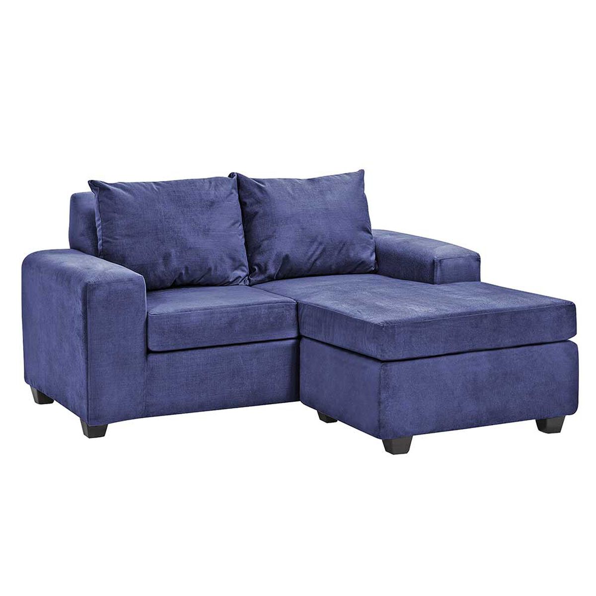 Sofá Seccional Innovamuebles Kahlo 3 Cuerpos Azul