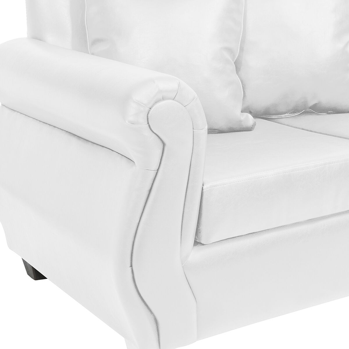 Sofá Innovamuebles Azucena 2 Cuerpos Blanco 