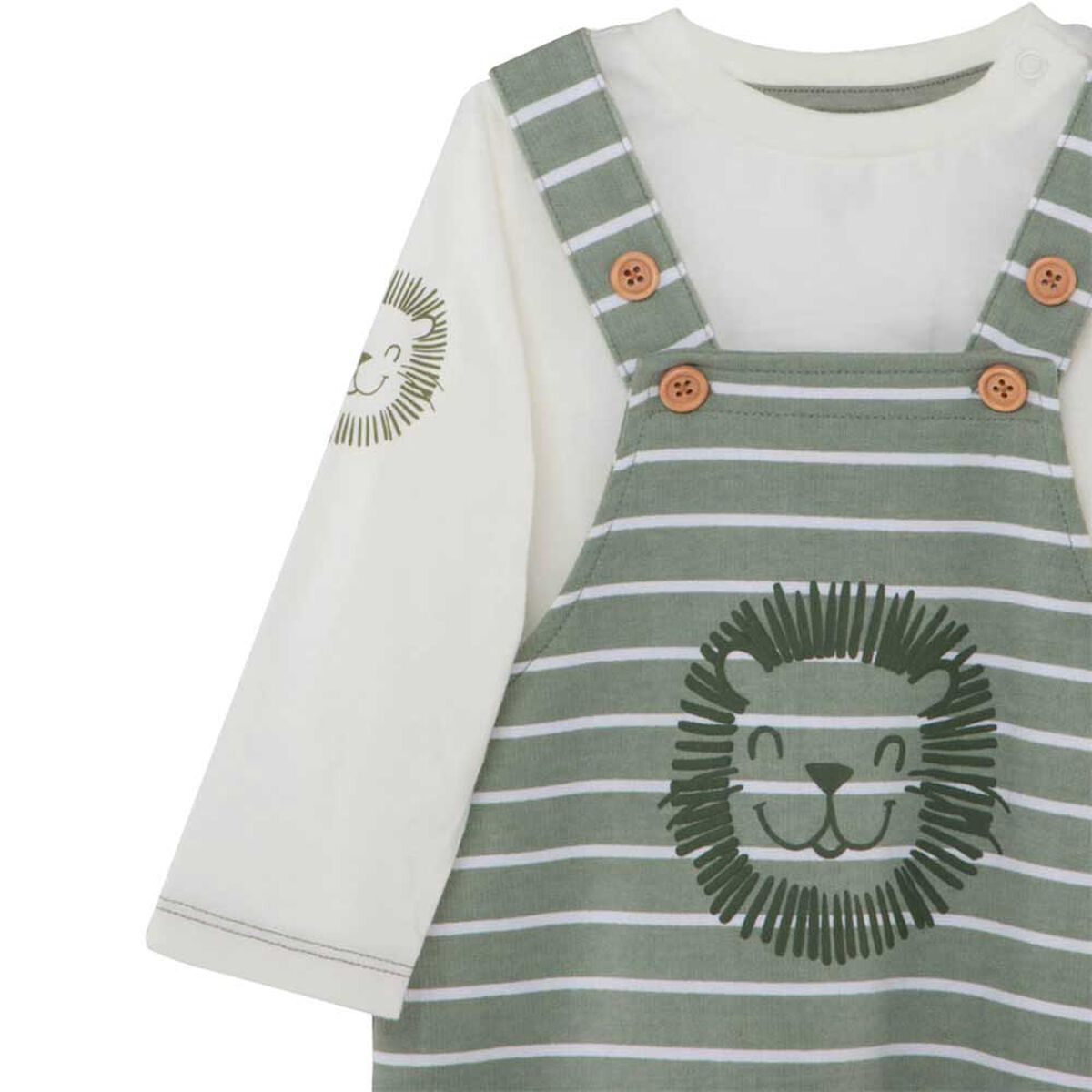 Conjunto Manga Larga  Bebo de Algodón Chess Baby