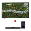 Combo LED 60" LG 60UP7750PSB Smart TV 4K UHD  + Parlante Bluetooth PM1 Azul