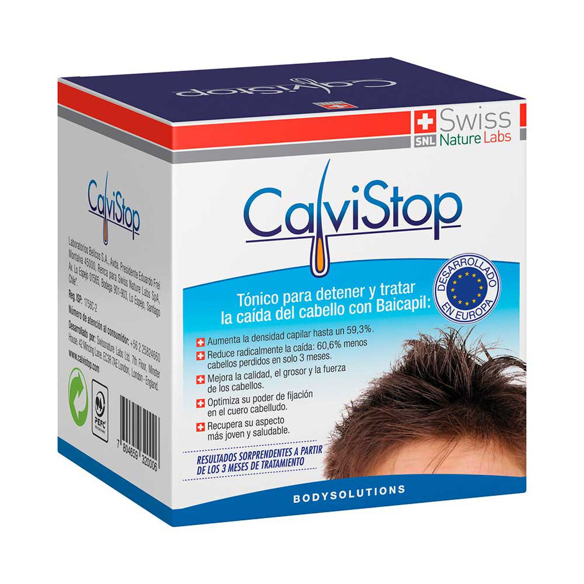 Calvistop Tonico Anticaida Un Mes Swiss Nature Labs