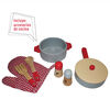 Cocina de Madera Gamepower Roja con Accesorios