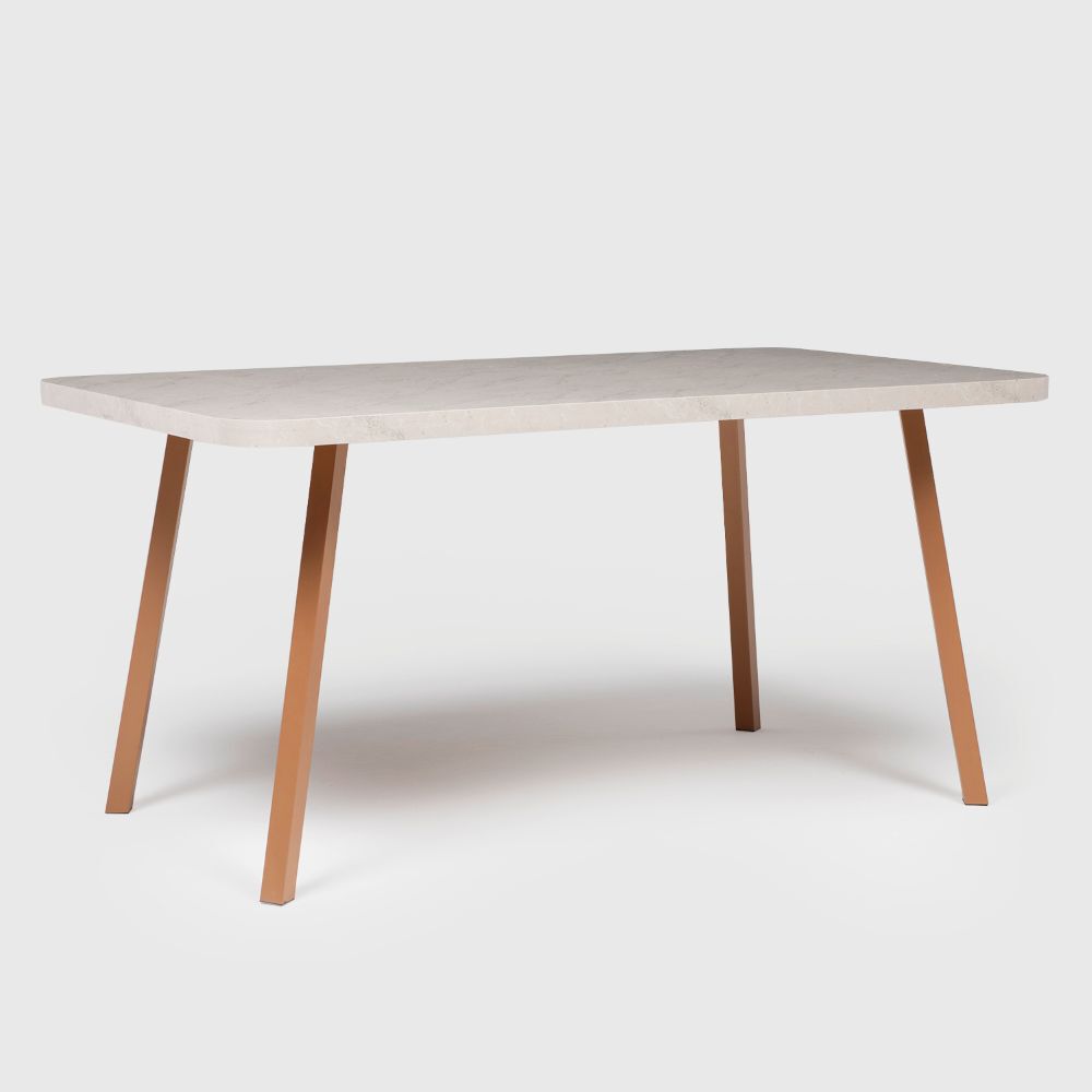 Mesa de Comedor Roca Palmas 160x90cm Canela