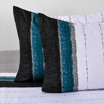 Imagen 2 del producto Juego de Sábanas American Family 144 Hilos 2 Plazas Dober Negro