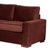 Sofá Latam Home Livorno 3 Cuerpos Chocolate