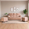 Sof&aacute; Muebles MPR Boston 3 Cuerpos + 2 Pouf Beige