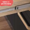 Mueble de Cocina Roca Avela Miel Grafito 1 Cajón 4 Puertas