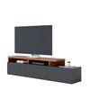 Rack Di Poretti Logan 70" Negro