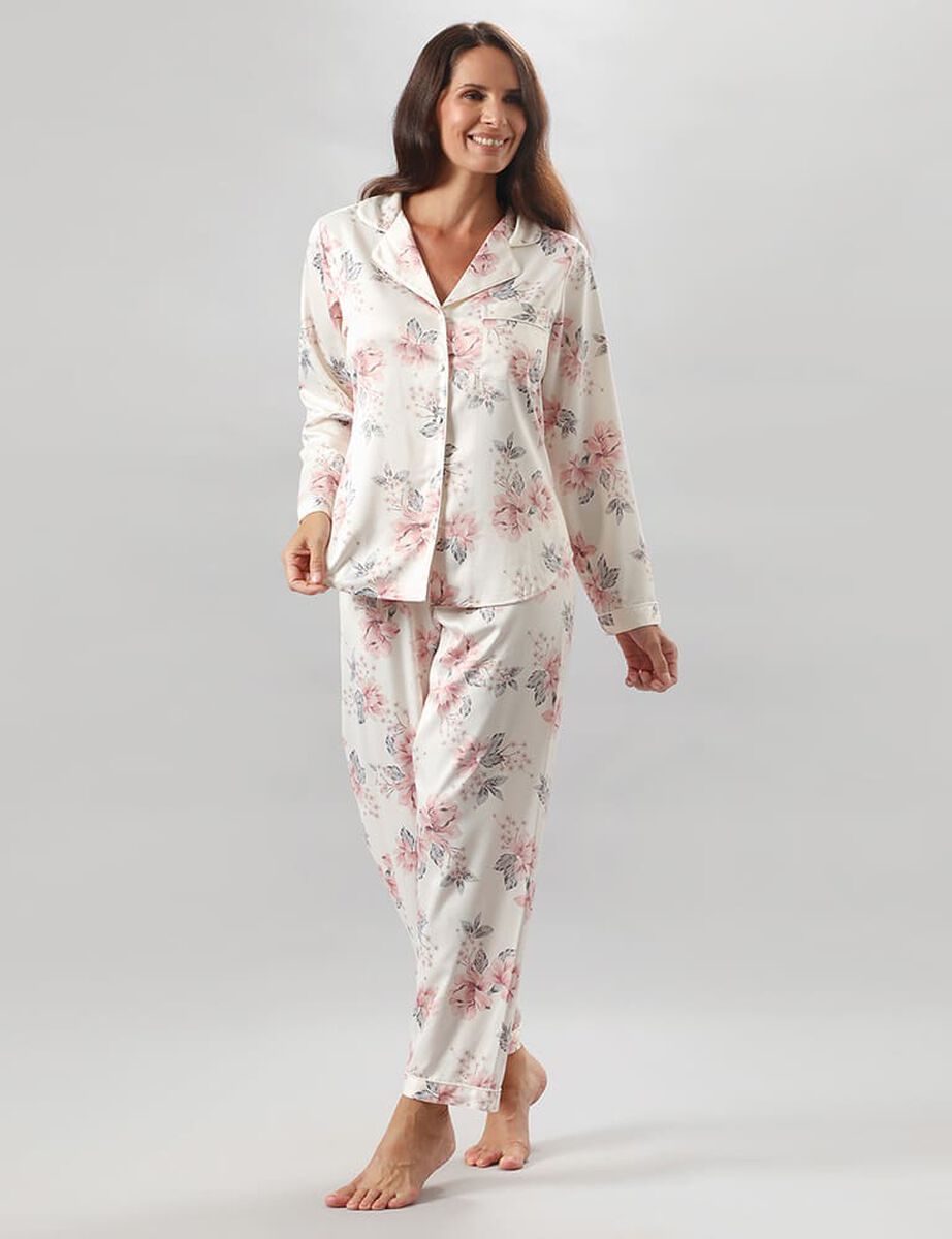 Pijama Mujer Flores