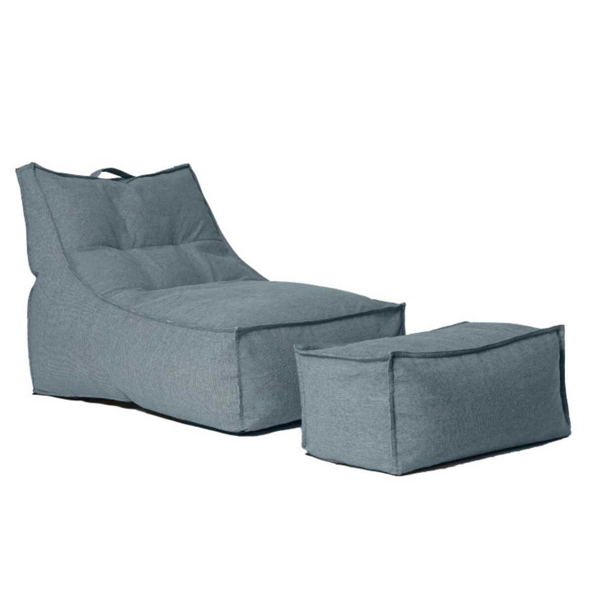 Sillón Pouf  Relan con Apoya Piés 1 Cuerpo Celeste