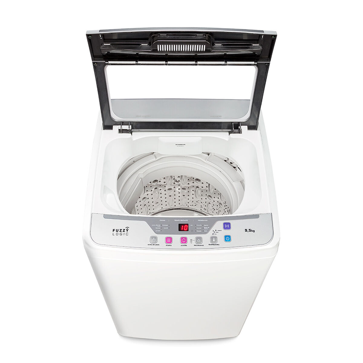 Lavadora Automática Mademsa Efficace 9,5 kgs.