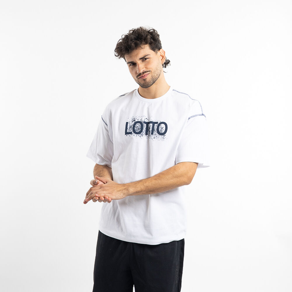 Polera Oversize Print Hombre Lotto Strada