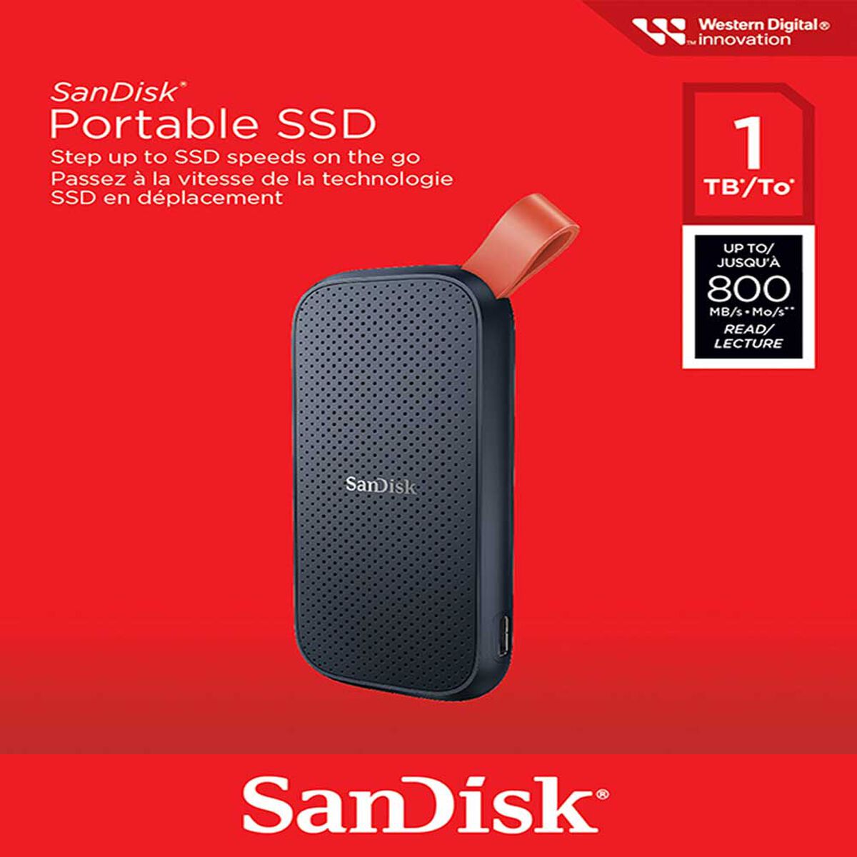 Ssd Portable Sandisk SDSSDE30-1T00-G26 1TB