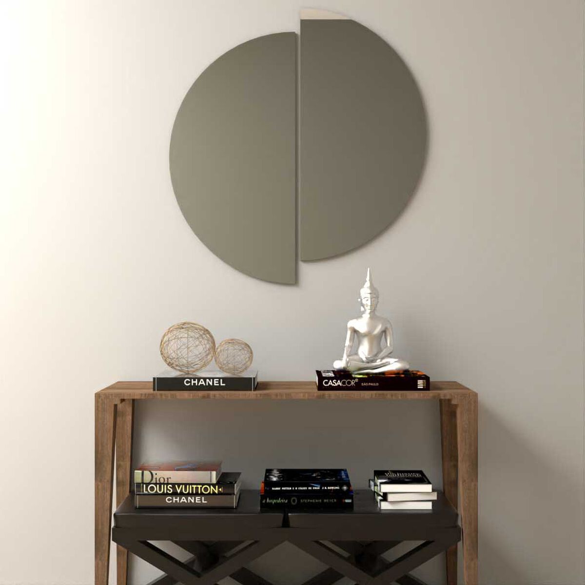 Espejo de Vidrio TuHome Rimini 60 x 60 cm