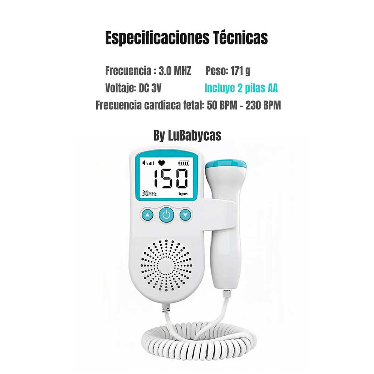 Monitor Azul LuBabycas