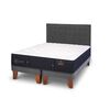 Cama Europea CIC Base Dividida King Premium + Respaldo Eufrates